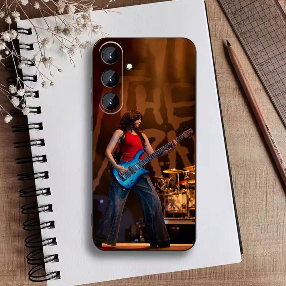 T-The Band W-Warning Phone Case For Samsung Galaxy A73,A21s,A22,A31,A52,A53,A71,A41Soft Black Shell