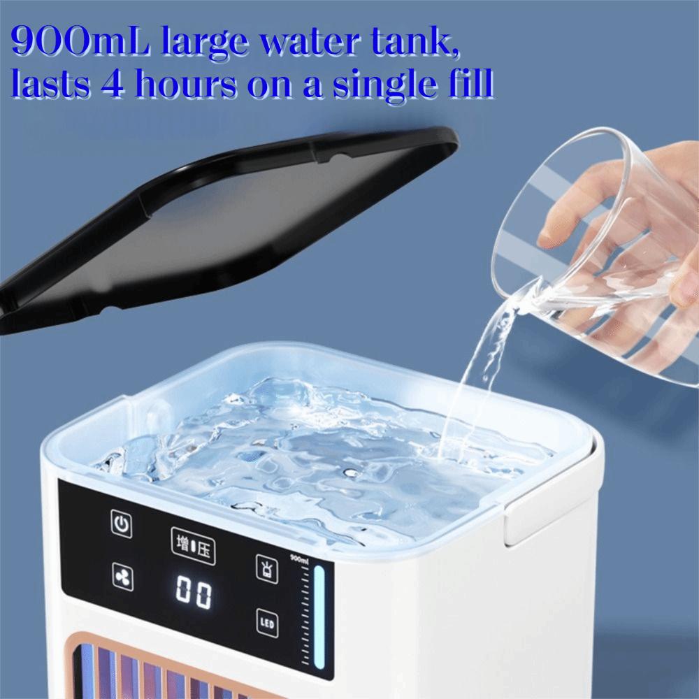 Gentle Cool Airflow Multifunctional Desktop Cooling Fan Fine Mist Humidifier Fan Hot Weather