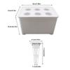 Hydroponics Growing System Kit 6-Holes Germination System Garden Cultivation Box For Vegetables Flowers Fruits Indoor Outdoor