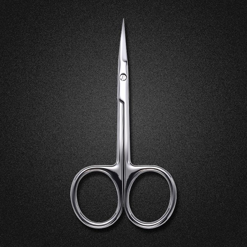 Russian Swan S4-PRO Cuticle Nipper: Ukrainian Stainless Steel, Easy-Cut, Professional Grade, Small Curved Blade.