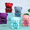 Soap Flower Rose Jewelry Box Rotating Ring Gift Case New Bear Gifts Box  Wedding