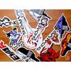 Evangelion Racing EVA Racing Sticker NERV Logo Circle Character Sticker Anime Licensed Product LCS1229 gs Official Merchandise