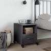 Nightstand Anthracite 36 X 39 X 43.5 Cm Steel