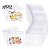 Hanging Slide Lock Bag Set Clear Bags Thick EVA Reusable Storage