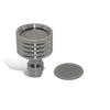 High Pressure Water Gun Interface Washing Nozzle Stainless Steel Shower Blades 1/4 Quick Connect Wash Cars Garden Urban Tool