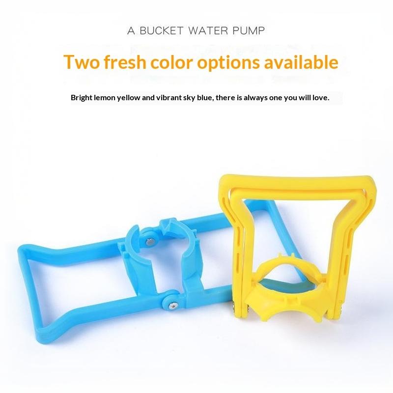 Heavy Duty Plastic Water Bucket Handle Labor Saving Portable Pail Grip Lifter for Household Cleaning Fishing Camping