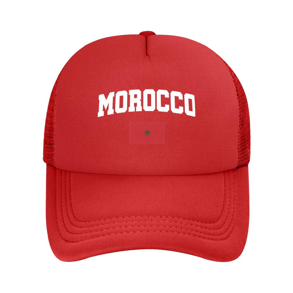 Morocco Flag Casquette  Unisexs Womens Outdoor Hats  Adjustable Snapback Cap New Baseball Caps