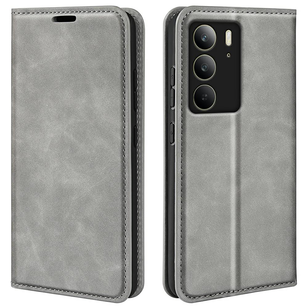 For Realme C75 4G Case Skin Touch Leather Wallet Phone Cover