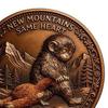 Emotional Support Coin Inspirational Monkey Challenge Pocket Coin Double?Sided Collectible Token for Friends Family Motivation Keepsake