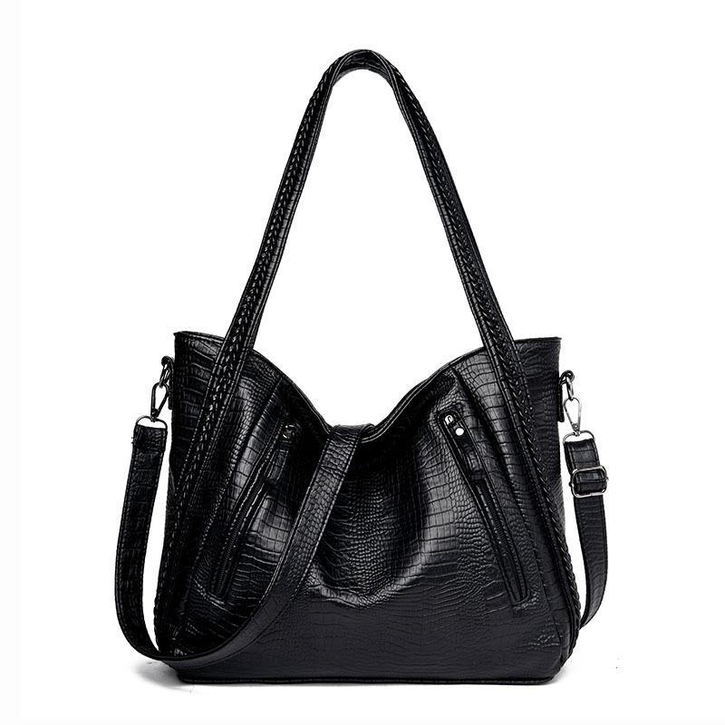 Totes Bags Women Large Capacity Handbags Women PU Shoulder Messenger Bag