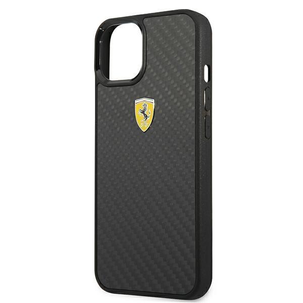 Ferrari Fehcp13Sfcabk Iphone 13 Mini5,4 Czarny/Black Hardcase On Track Real Carbon