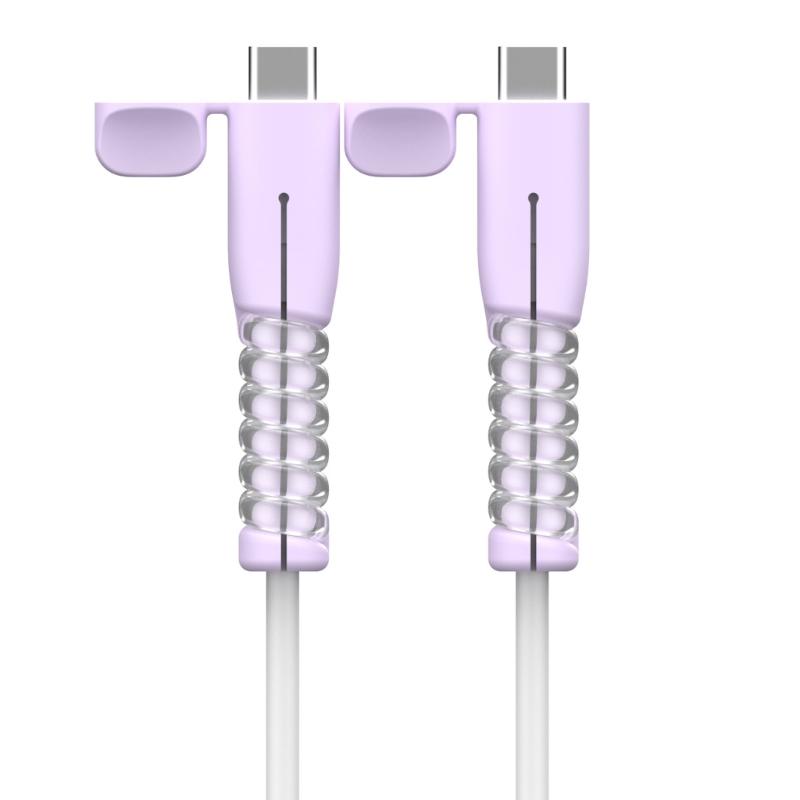 Soft Silicone USB C Connectors Cover With AntiDust And Water Resistance For Type C Chargers Cord