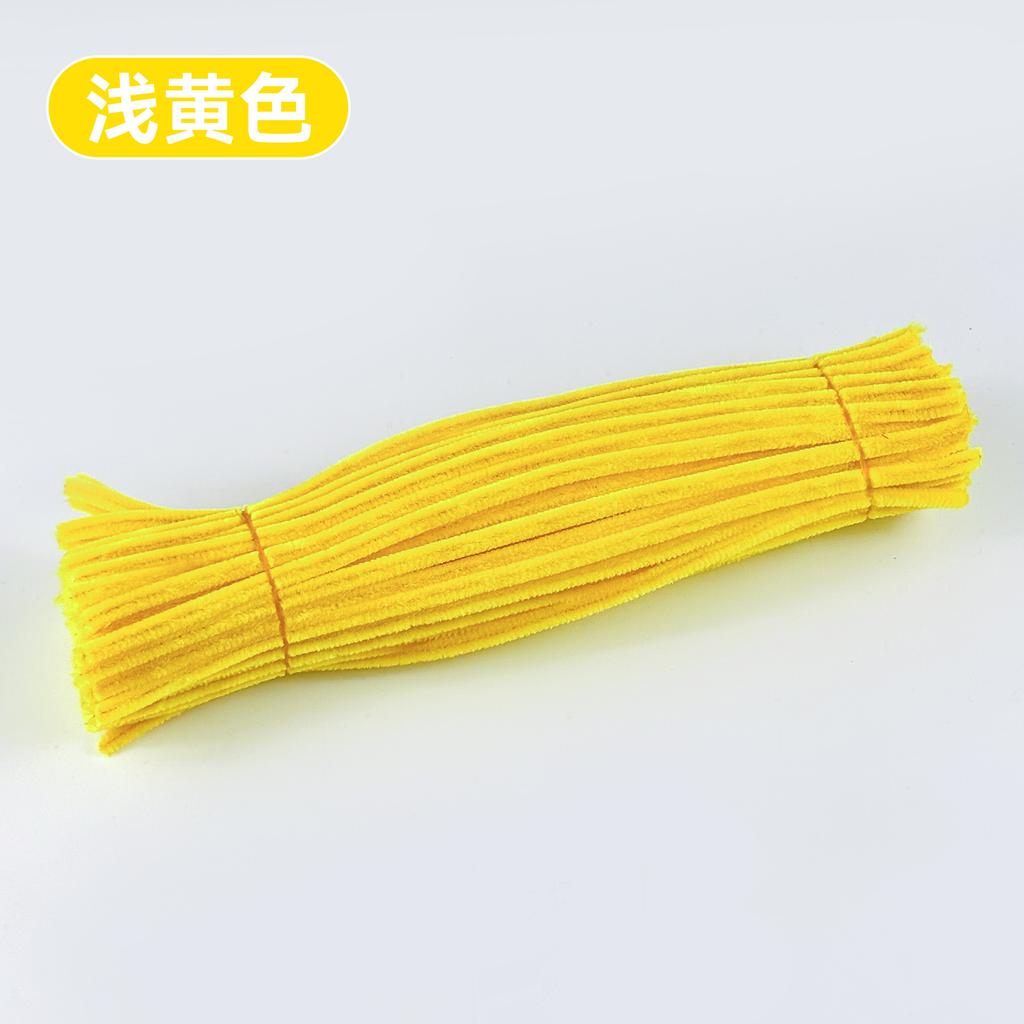 Pipe Cleaners For Flowers Chenille Stem Pipe Kid Diy Creative Toy Chenillewire Craft Kindergarten Handmade Material Plush Strips