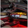 12V 5in1 LED 6M Optical Fiber Car SUV Decor Neon EL Strip Light Atmosphere Lamp