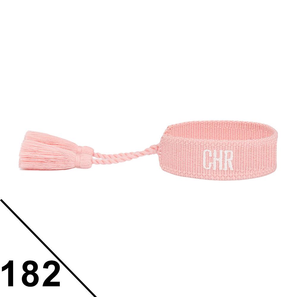 Friendship Letter Bracelet - Hand-Woven Ethnic Style with Polyester Tassels