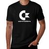 Commodore Logo Tshirt Work Daily Short Sleeve Top