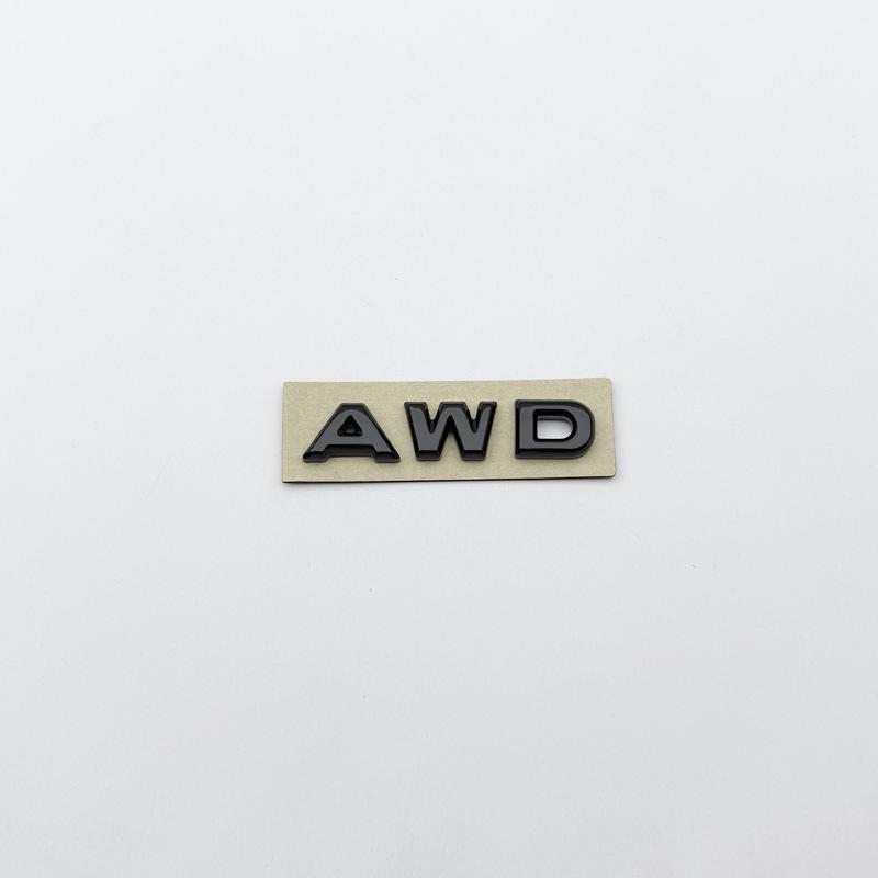 Mazda CX90 Overseas Black Trunk Letter Badge - English Logo Modification
