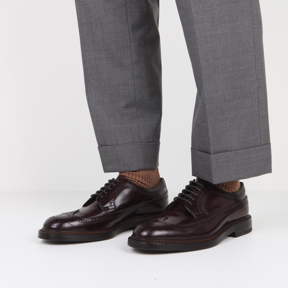 

Henderson Baraco Обувь Henderson Baraco Goodyear Welt Long Wing Tip Бордовый 53212 39