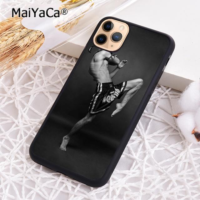 

MaiYaCa Muay Thai Knee Phone Case Cover For iPhone 17 Air 16 15 6s plus 11 12 13 14 pro max shell coque iPhone 11pro max