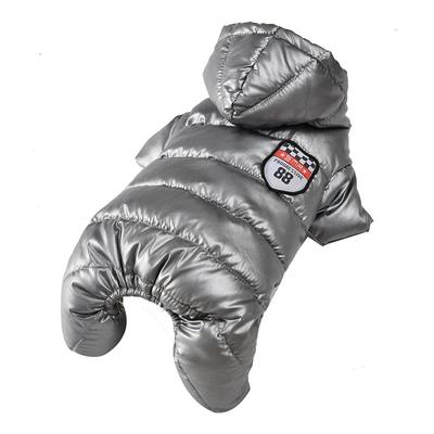 Dog Clothes For Small Medium Dogs Cats Jacket Jumpsuit Winter Warm Puppy Coat Hooded Outdoor Waterproof Costume Pet Apparel Pug