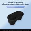 LUCKEASY for Tesla Model 3 Model Y 2023 Central Control Storage Box Ice Crystal Style Armrest Organizer Case Ca Accessories