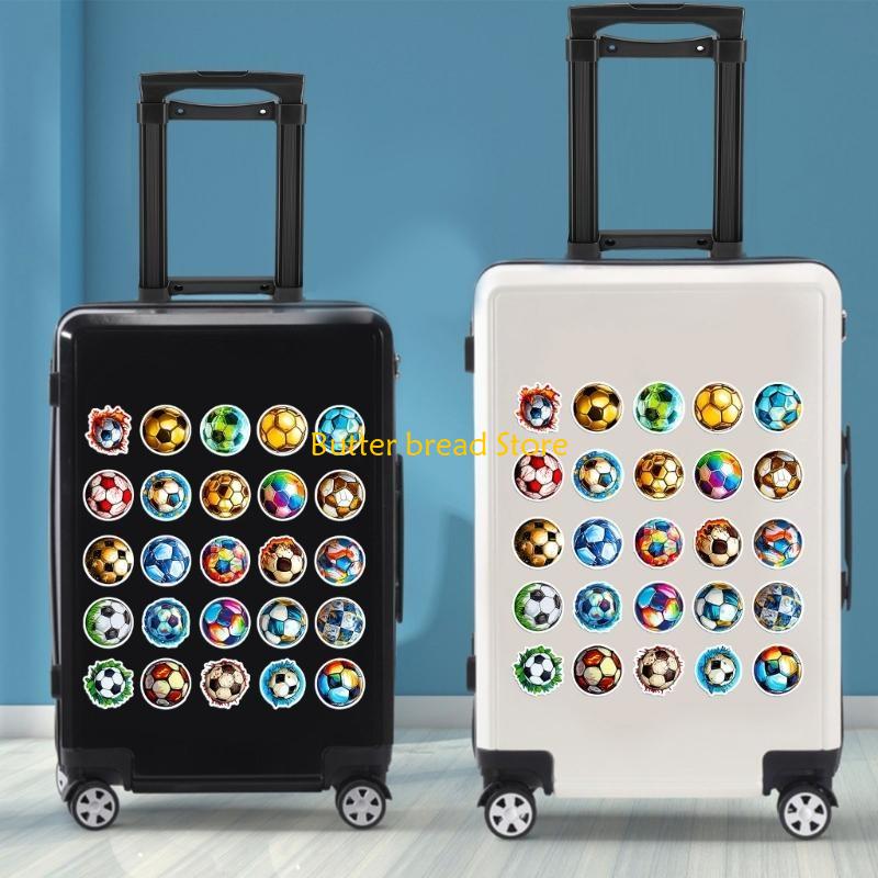 W89C 200Pcs Kids Sports Stickers Sport Stickers Football Stickers Football Decals