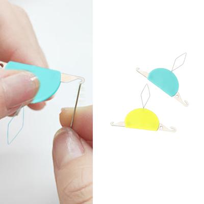 3 In 1 Needle Threader Quick Threading Tool Multifunctional Hook Needle Threader Sewing Embroidery Needle Threading Tool