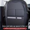 Car Seat Kick Proof Pad with Pockets PU Leather Auto Seat Back Protection Cover Multi-functional Tablet Holder for Kids