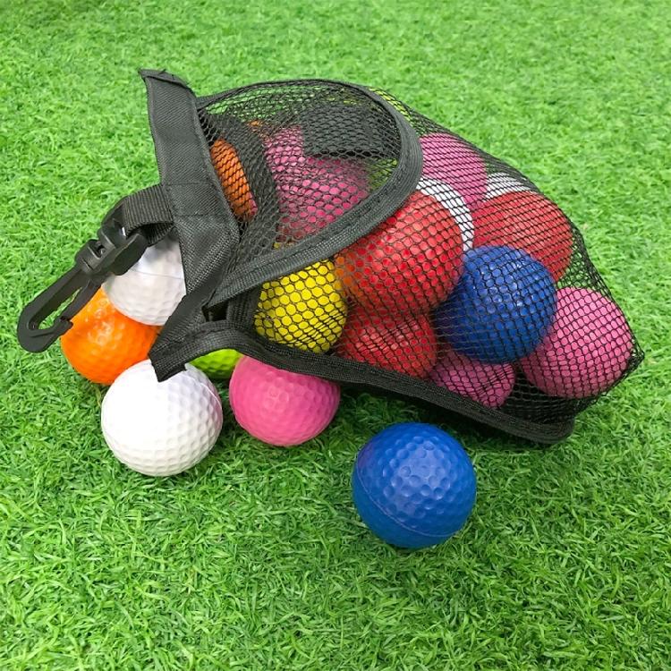 Water Resistant Golf Ball Organizer High Capacity Golf Ball Organizer Bag for 18 Balls Sports Equipment