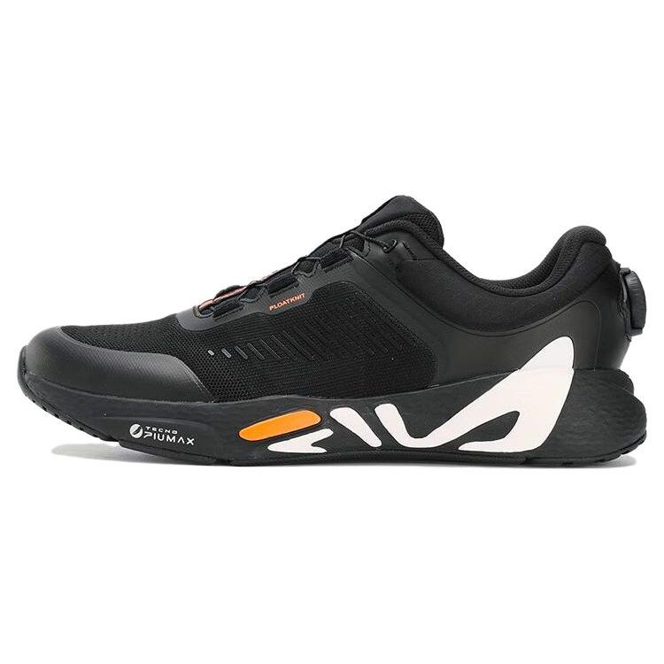 Fila Boa Master Fabric TPU Comfortable Shock Absorbing Durable Low Top Training Shoes Men Sneaker Black A12M321305FBB