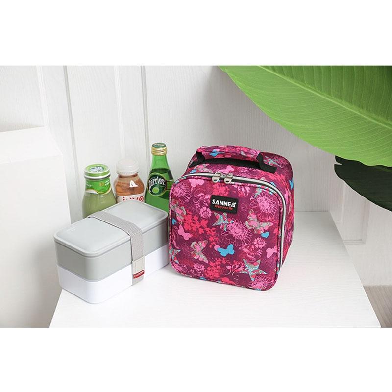 Timeless Design Insulated Lunch Box Tote Bag Ideal For Kids Travel And Picnics