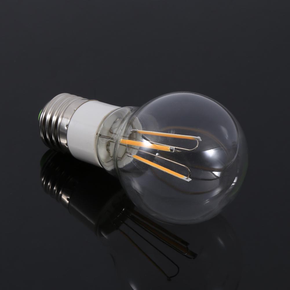 E27 12V COB LED Filament Bulb 360 Degree NOn dimmable Light New (3W Warm White)