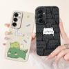 For Samsung Galaxy A16 Case SM-A165F Cute Cat Dinosaur Cartoon Cover Durable Phone Case For Samsung A16 A 16 5G A166B Soft Shell