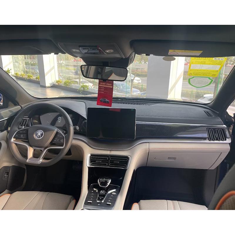 Fits BYD Song and BYD Song Plus: Steering Wheel, Air Vent, Dashboard, and Center Console Interior Decorations.