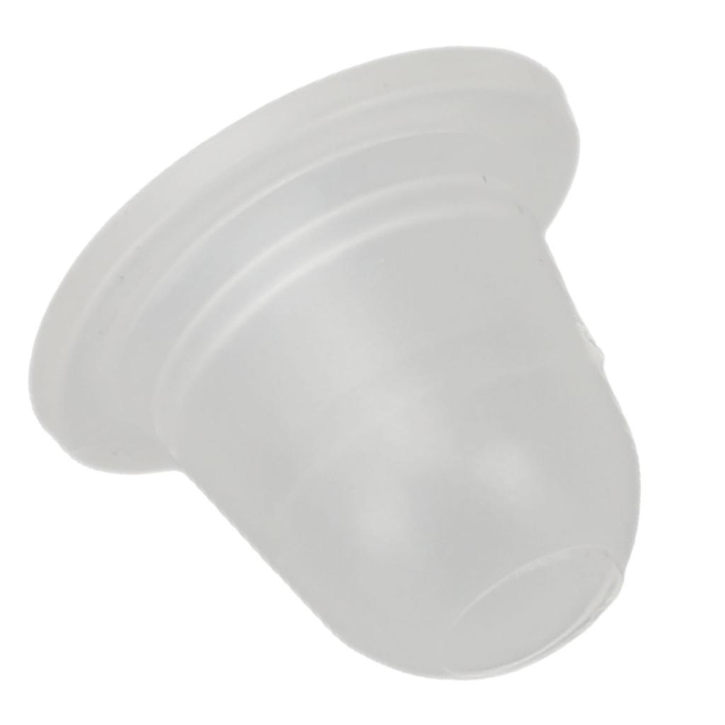 100 Stück Tattoo-Farbbecher Einweg-Silikon-Tattoo-Pigmentbecher Transparent Tintenhalter M