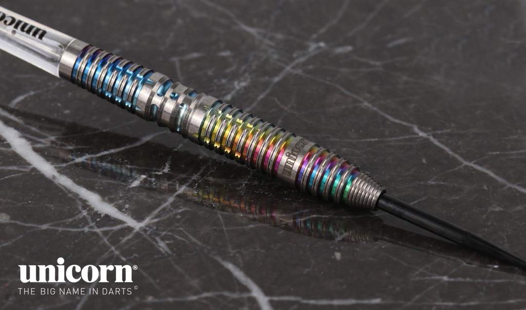 Unicorn Code Series Dart Jeffrey de CODE 06066 Barrel, Zwaan, Steel, 25g,