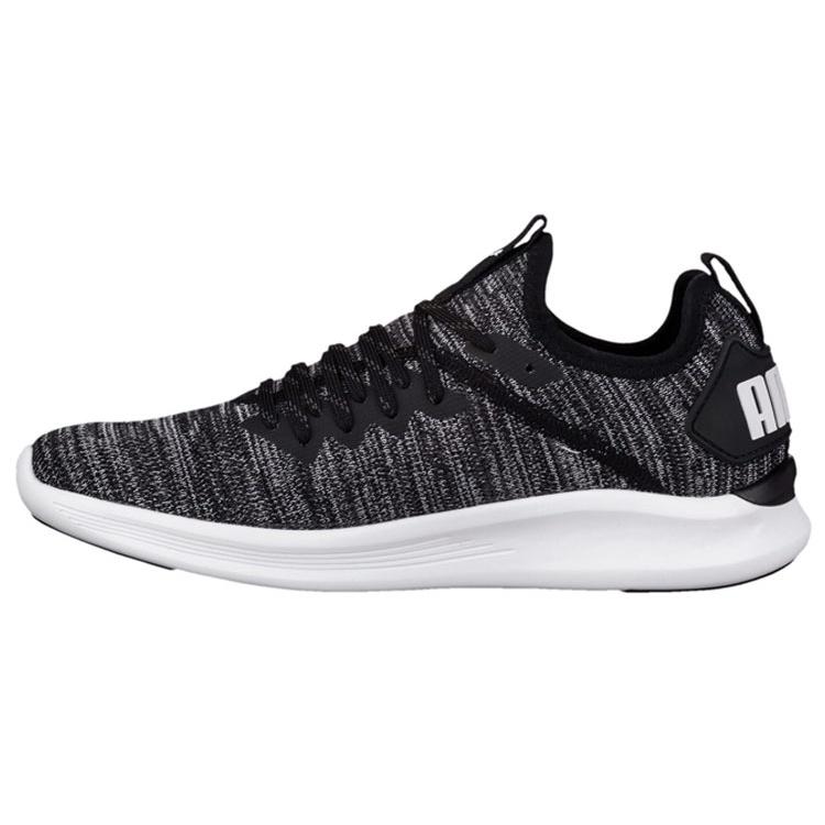 (WMNS) PUMA Ignite Flash Evoknit Low Running Shoes Black/Grey Women s 190511-01 EU 35.5