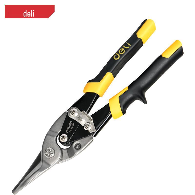 Deli DL20030 Straight Cut Aviation Snips 10 inch