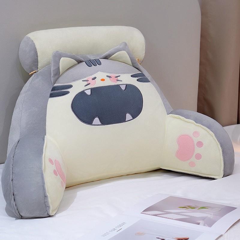

Подушка Изголовье Мультяшный Кот Пояс Стул Диван Татами Ленивая Подушка Плюшевая Игрушка Дом 45cm серый
