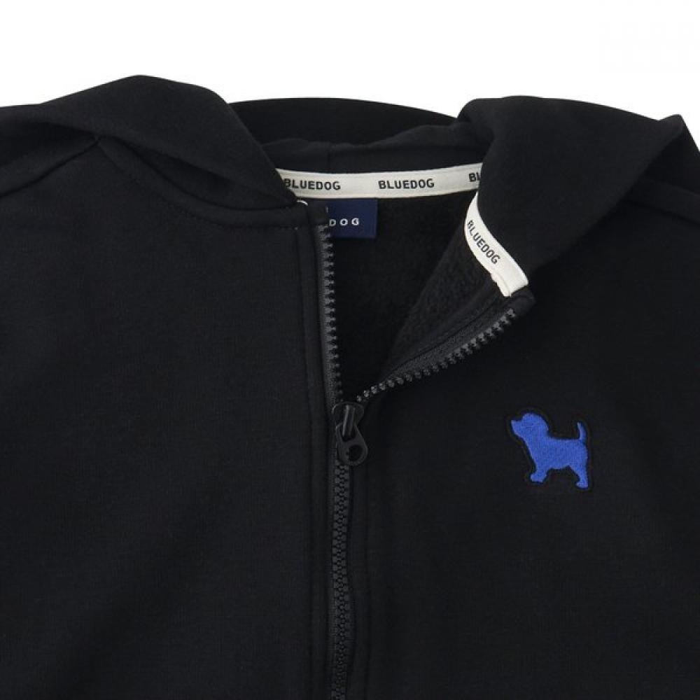 Blue Dog Essential Fleece Hooded Zip Up  Bk  25c75 111 01