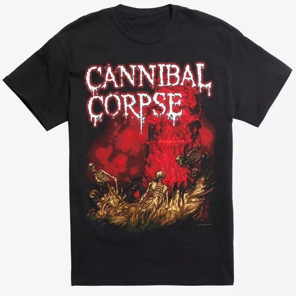 New Rare Cannibal Corpse Skeleton River Shirt New Popular Unisex T-Shirt M
