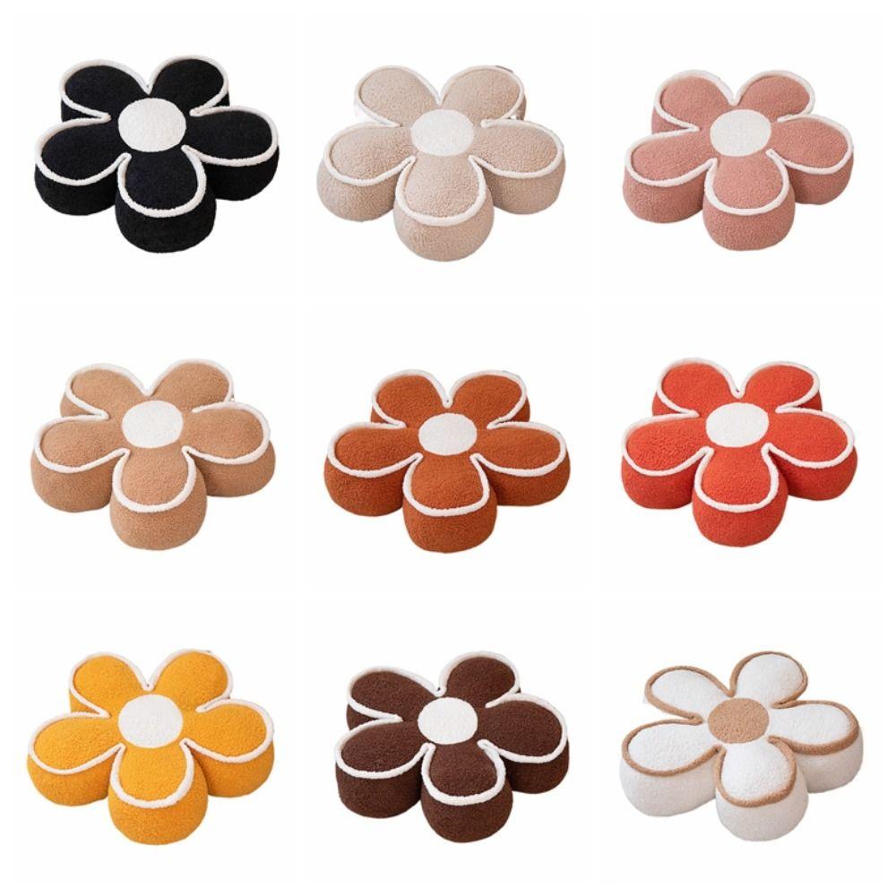 Thicker Plush Cushion Soft Seat Pillow Seat Mat Flower Seat Cushion Sofa