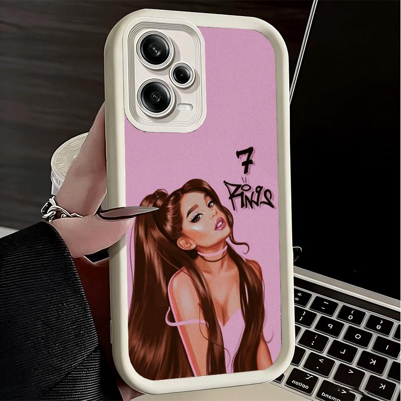 Phone Case for Xiaomi Redmi Note 15 14 13 Pro Plus A-Ariana G-Grande Shell 12S 11 11S 11T 5G 14S Soft Silicone Funda