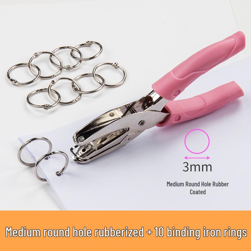 Perforator manual cu textură de inimă pentru mărgele Perler rotunde mici și materiale de artizanat cu foi libere