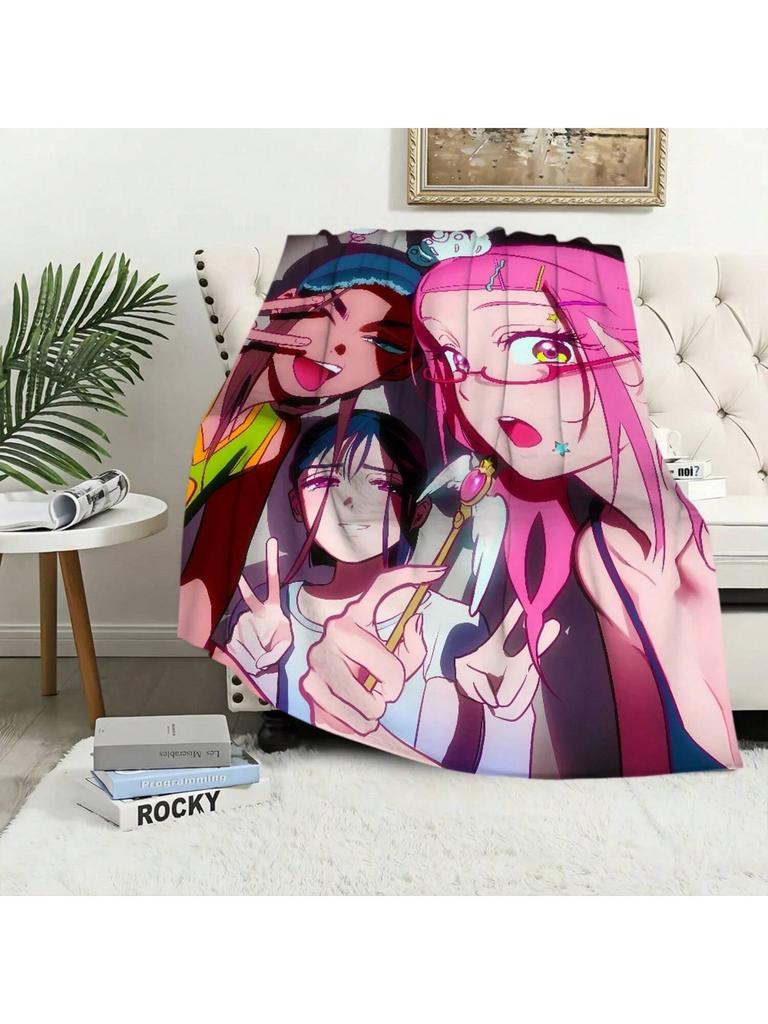 Classic Game A-Alien Stage Blanket Blanket For Couch Sofa Travel Home Hiking Picni Bed Beding Flannel Blanket Birthday Gift