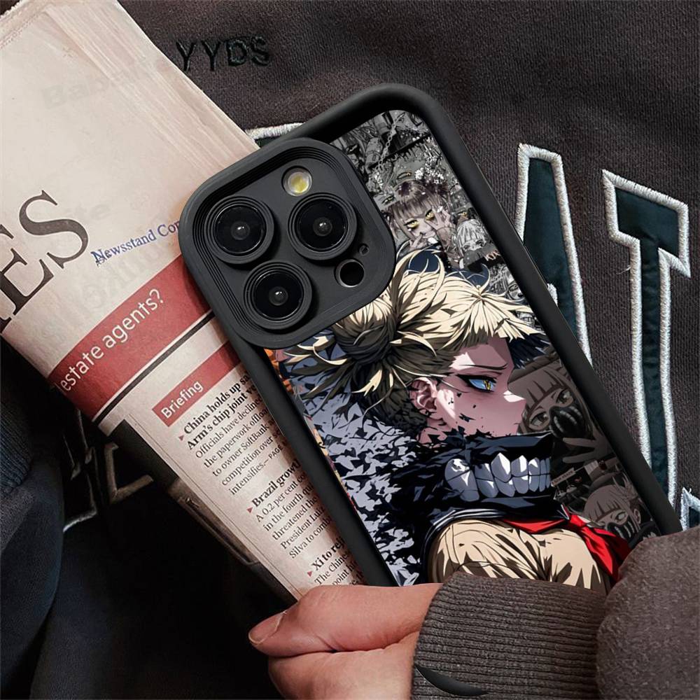 

Toga Himiko My Hero Academia Phone Case For IPhone 17 16 15 14 13 Pro Max Plus 12 11 Cover iPhone 16