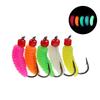 Fluorescent Micro Worm Insect Fly Hook Lure for Whitefish and Mouthfish Fishing