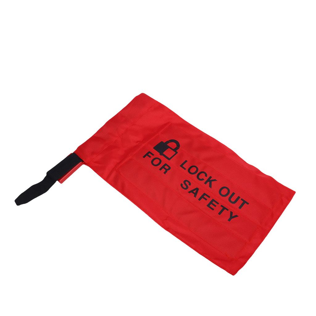 Electrical Plug Lockout Lock Bag Industrial Safety Plug Tagout Bag for Hoist Control