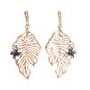Butterfly Hollow Leaf Earrings, High-end and Unique Earrings