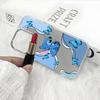 Applicable to Apple 17promax Stitch mirror mobile phone case iphone14 cute makeup mirror 16 protective case